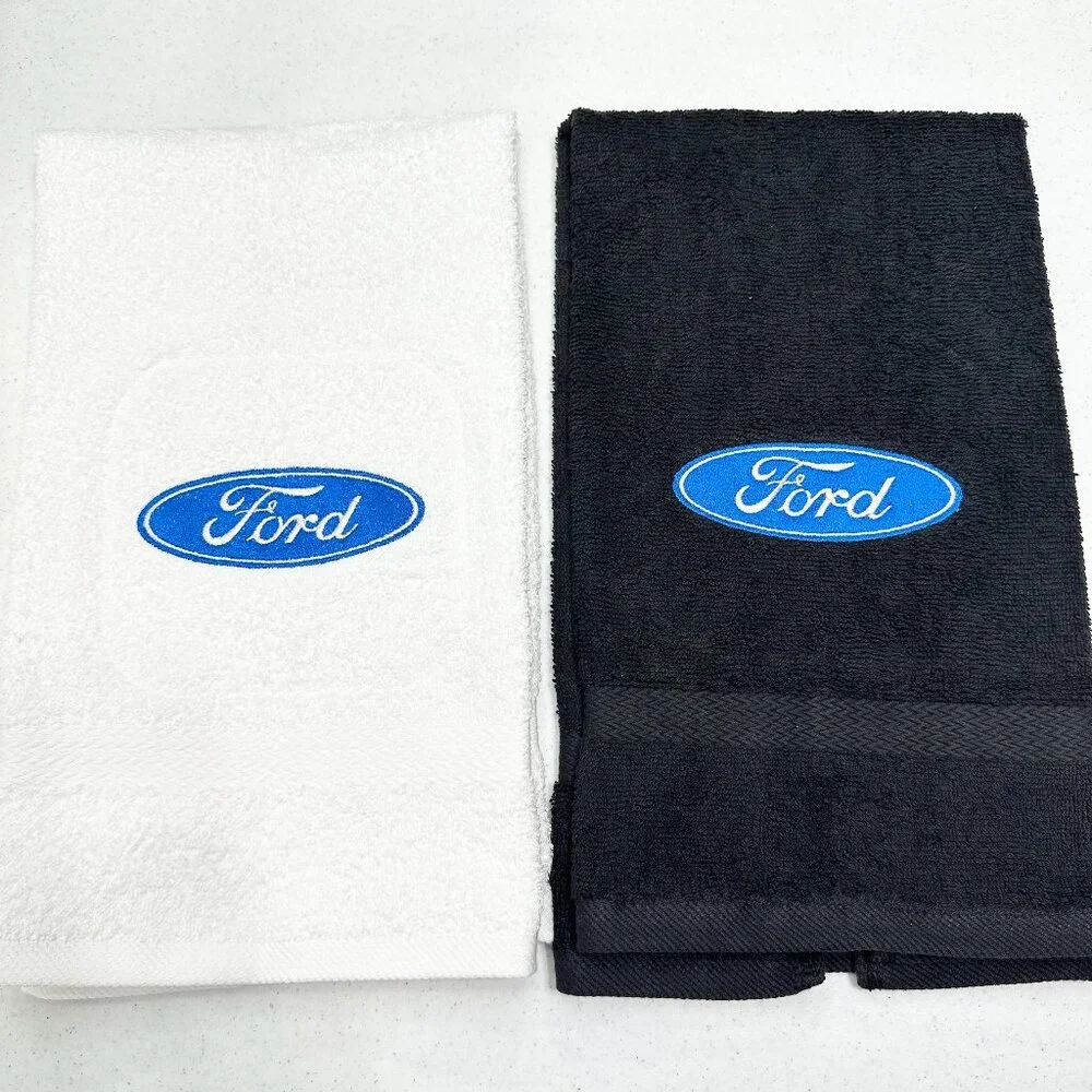 Ford Towels Embroidered Hand Towel Set Car Truck Bathroom Home Decor